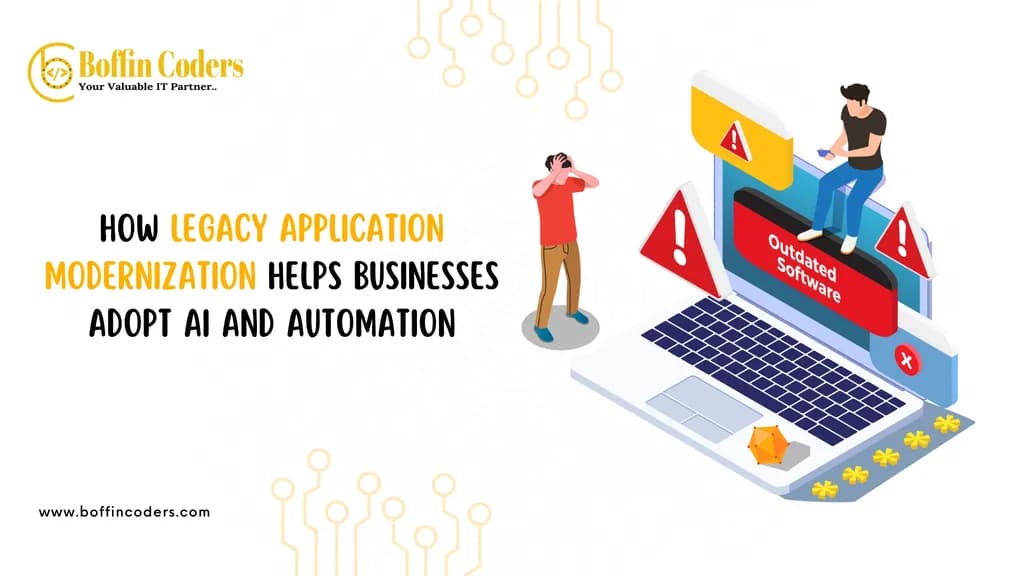 How Legacy Application Modernization Helps Businesses Adopt AI and Automation