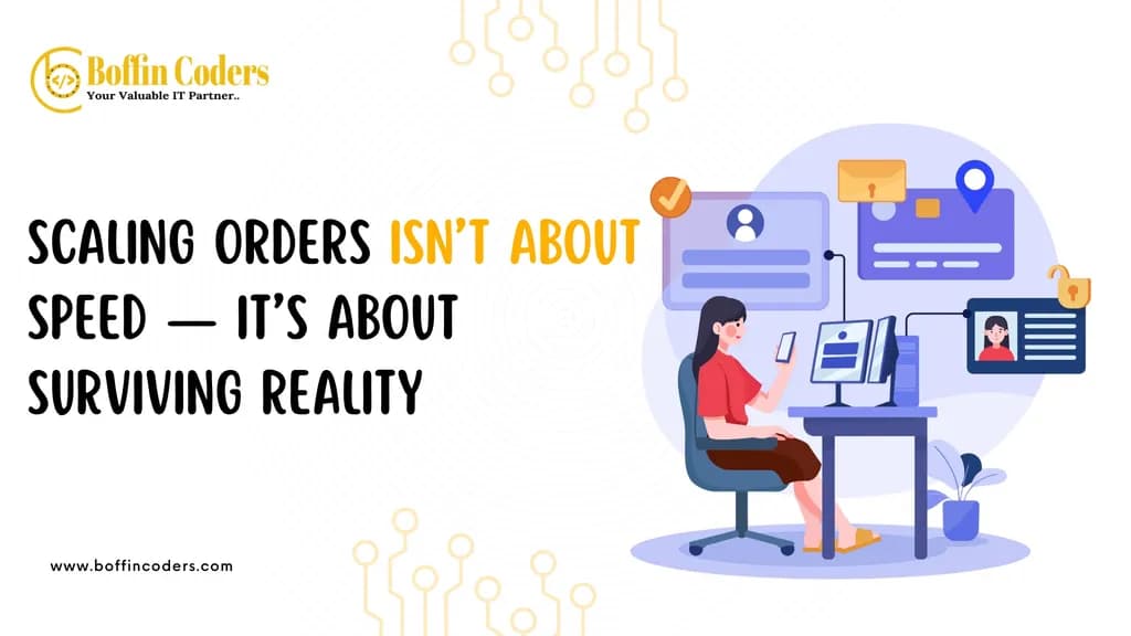 Scaling Orders Isn’t About Speed — It’s About Surviving Reality