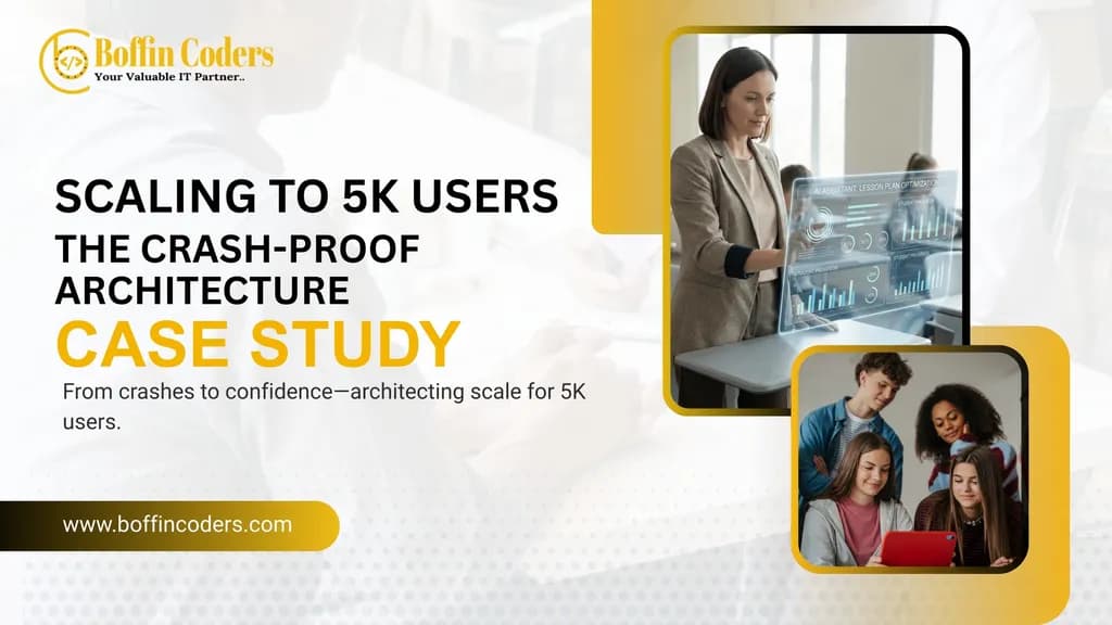 Scaling to 5K Users Crash-Proof Architecture for EdTech Infrastructure Transformation