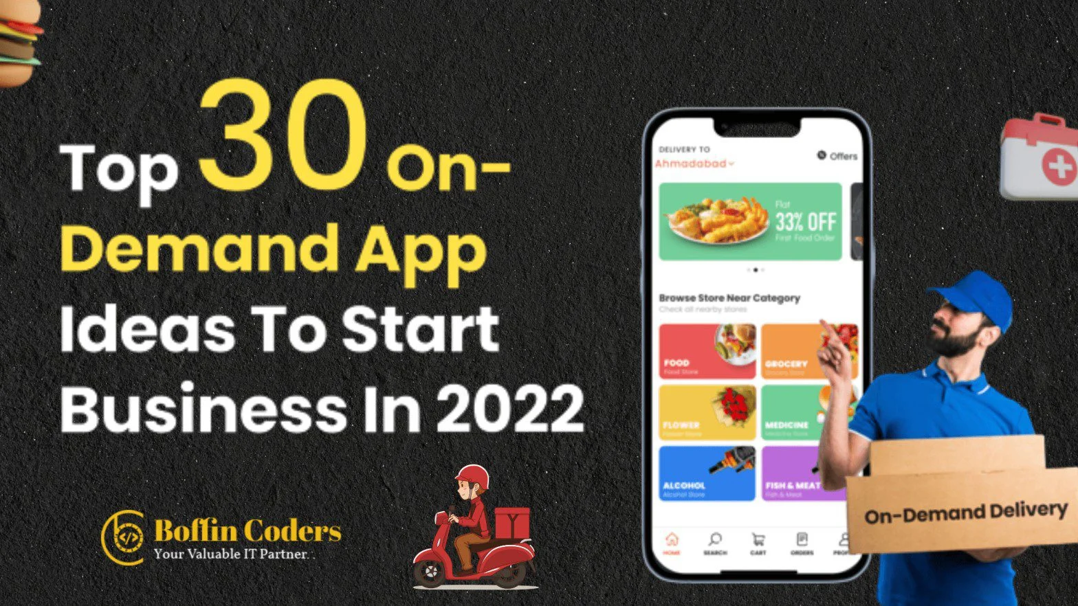 Top 30 On-Demand App Ideas to Start Business in 2022