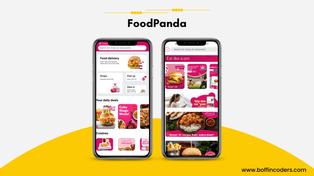 FoodPanda - Food Delivery App