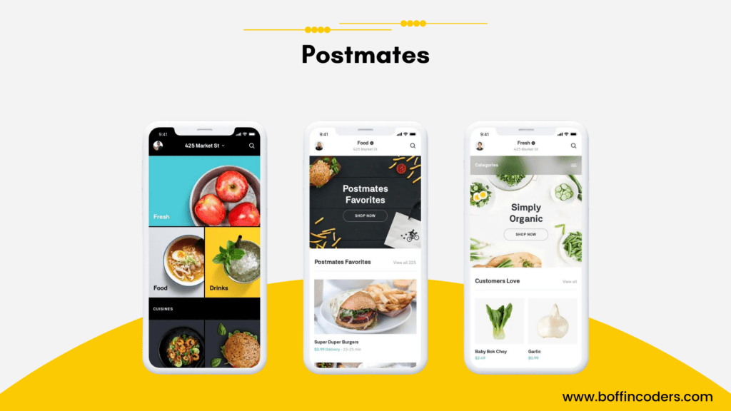 Postmates - Food Delivery App