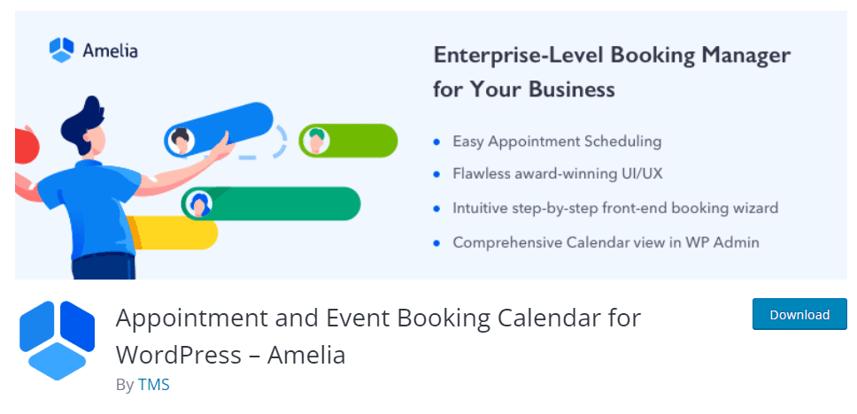 Amelia - WordPress Appointment and Booking Plugins