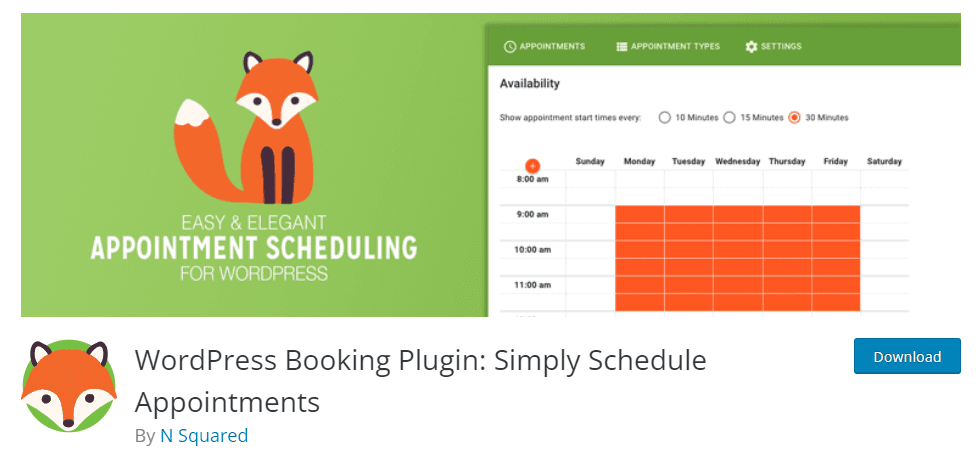 Simply Schedule Appointments - WordPress Appointment and Booking Plugins