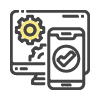 Mobile and Web App Development Icon