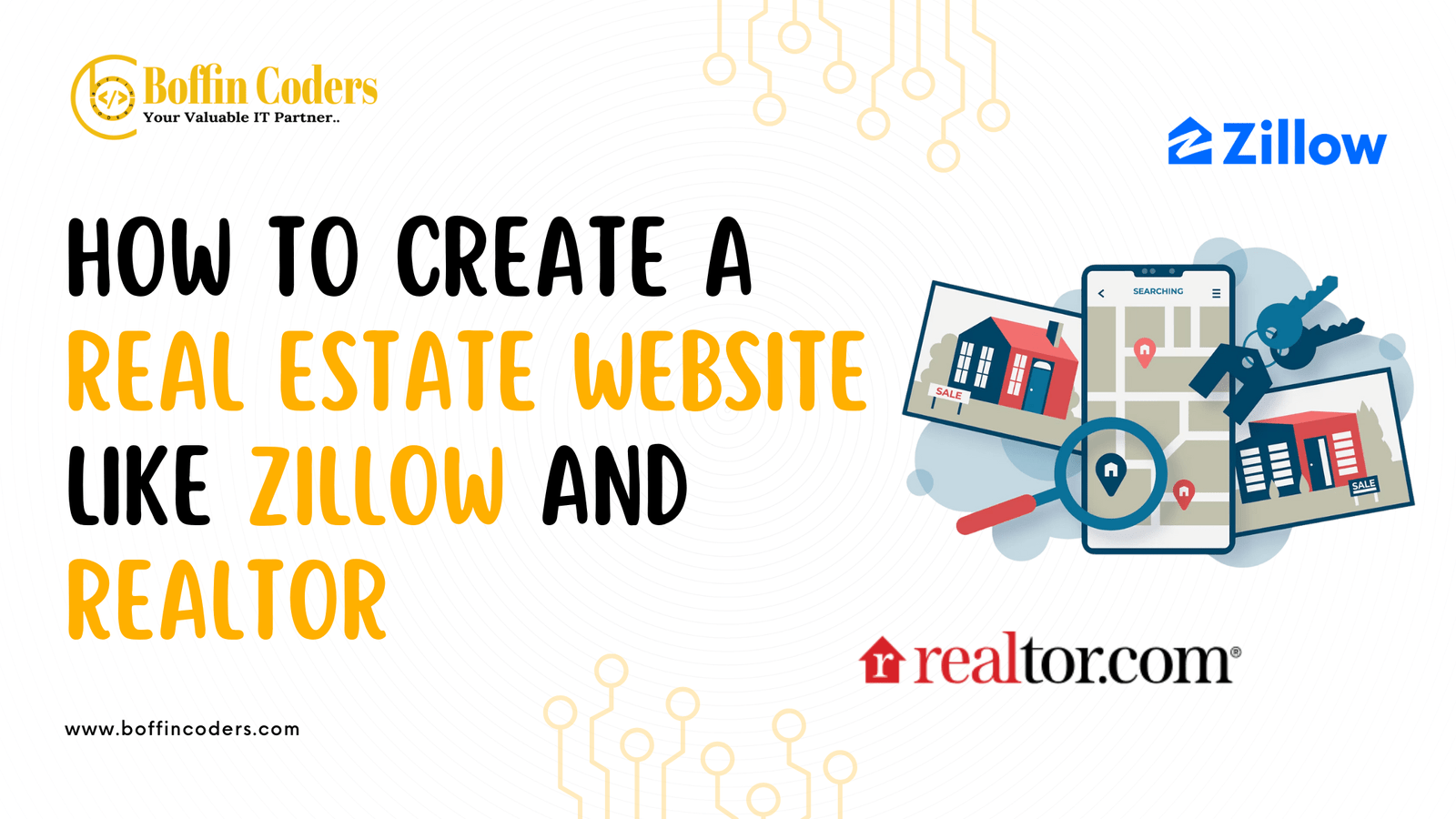 How to Create a Real Estate Website Like Zillow and Realtor