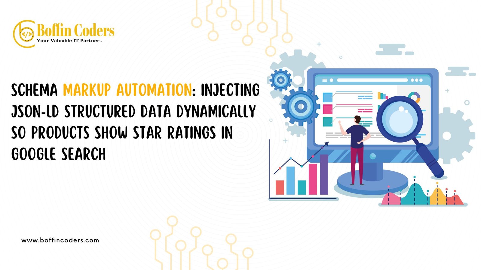 Schema Markup Automation Injecting JSON-LD structured data dynamically so products show star ratings in Google Search